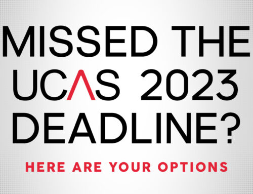 Missed the UCAS 2023 Deadline? Here are your options…